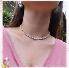 Choker cristais - Candy Color - comprar online