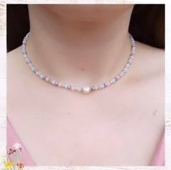 Choker cristais - Candy Color