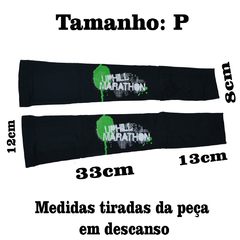 Manguito Marathon Uphill Azul com Bolso e Luva - corrabem