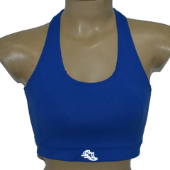 TOP de Corrida com Bolso Azul Royal