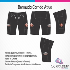 Bermuda 4 Bolsos Corrida Ativa - loja online