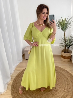 Vestido Gisele Verde Candy