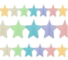 Banderín estrella pastel 360x18x18cm