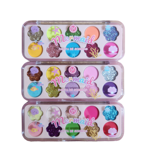 Paleta de maquillaje mermaid x10 colores (MY8562)