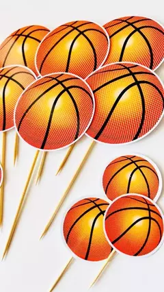 Set x12 Toppers basquet - comprar online