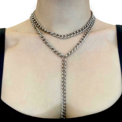 COLLAR DOUBLE LONG METAL STRIP