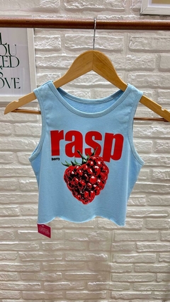 MUSCULOSA CROP TOP RASP BERRY- ALGODÓN (11 COLORES / TALLE ÚNICO) en internet