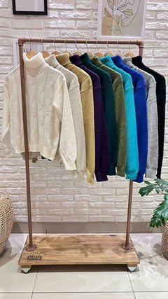 SWEATER POLERA- PROMO! (10 COLORES / TALLE UNICO)