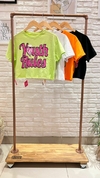 REMERA CROP- YOUTH RULES (4 COLORES- TALLE UNICO)