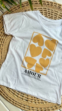 REMERAS DE ALGODON ESTAMPADAS- COLOR BLANCO (26 MODELOS / TALLE UNICO) - Cuenta Conmigo Santa Fe