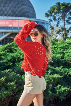 SWEATER COLADA ROJO en internet