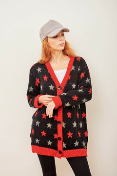 CARDIGAN ALCOTT ROJO - comprar online