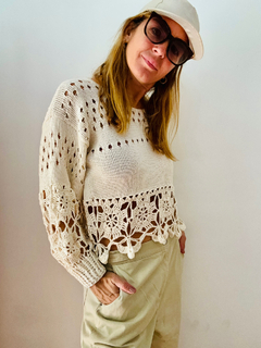 SWEATER COLADA BEIGE - comprar online