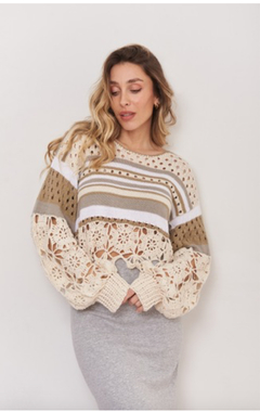 SWEATER COLADA RAYADO - comprar online