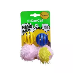 PELOTAS DE 4CM PACK X 4 CANCAT