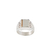 Anillo de Plata Hombre Corona lateral (A7171C) en internet