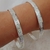 Pulsera Esclava de Plata Mujer labrada (L127) - comprar online