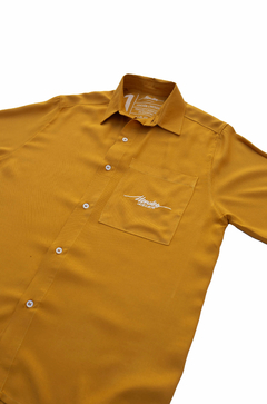 Camisa Twill Mostaza - comprar online