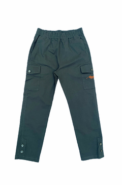 Pantalon Cargo Verde Militar - comprar online