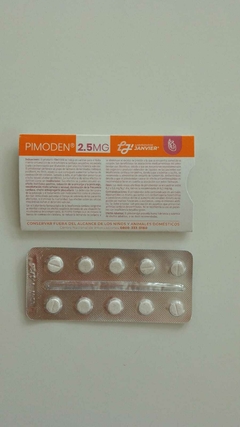 PIMODEN 2.5MG BLISTER 10 COMPRIMIDOS