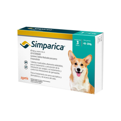 SIMPARICA COMPRIMIDO 10 - 20KG