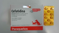 CEFATIDINA ( CEFALEXINA 500MG + RANITIDINA AGREGADA ) BLISTER POR 10 COMPRIMIDOS