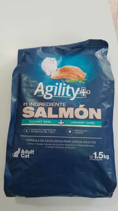 AGILITY + ADULT CAT SALMON 1.5KG