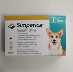 SIMPARICA COMPRIMIDO 10 - 20KG