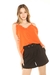 Blusa JADE Con boton forrado - tienda online