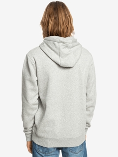 Buzo Canguro Quiksilver Big Logo Gris - comprar online