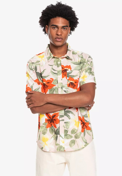 Camisa Quiksilver Garden Path (Rosa)