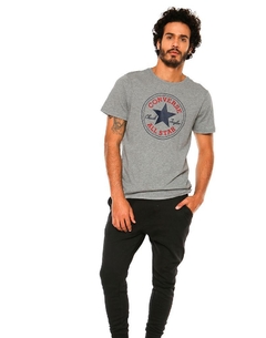 Remera Converse Patch Gris - comprar online