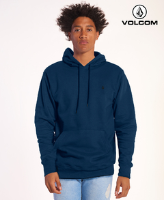 Buzo Canguro Volcom Iconic Stone Azul (2963)