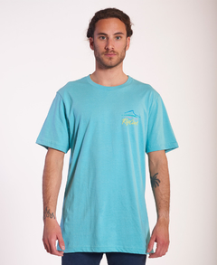 Remera Rip Curl California "Tube Heads" Celeste (3380) - comprar online