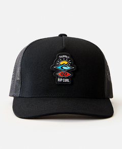 Cap Rip Curl Trucker Icons Search Negro (7794)