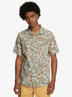 Camisa Quiksilver Morning Trip (Beige)