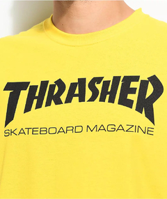Remera Thrasher Skate Mag Amarilla - comprar online