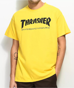 Remera Thrasher Skate Mag Amarilla