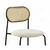 Silla POTTERY rattan pana beige base negra en internet