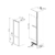Heladera con freezer SMEG® empotrable panelable modelo CI170NFAR - comprar online