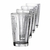 Set x6 vasos de vidrio UPTOWN alto 415ml.