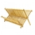 Secaplato escurridor plegable de madera bamboo