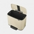 Cesto a pedal BO reciclador 23+11 lts. Soft beige Brabantia® - comprar online