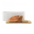 Panera con tapa bamboo BISTRO off white BODUM - comprar online