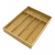 Organizador de cubiertos de madera bamboo - comprar online