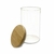 Frasco de vidrio con tapa bamboo SAKURA 1lts. - comprar online