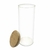 Frasco de vidrio con tapa bamboo SAKURA 1.5lts. - comprar online