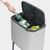 Cesto touch BIN BO reciclador 23+11 lts. Matt Steel Fingerprint Proof Brabantia® - tienda online