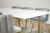 Mesa tapa vidrio simil marmol arpeggio 230x120cm. - comprar online