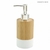 Dispenser de baño bamboo conico con blanco CONCEPTO